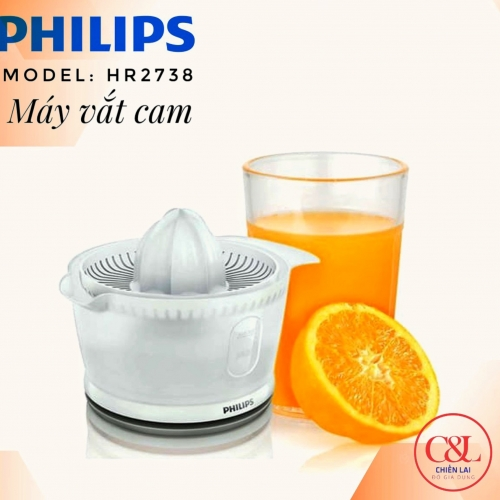 Máy vắt cam PHILIPS HR2738 (hàng chính hãng)
