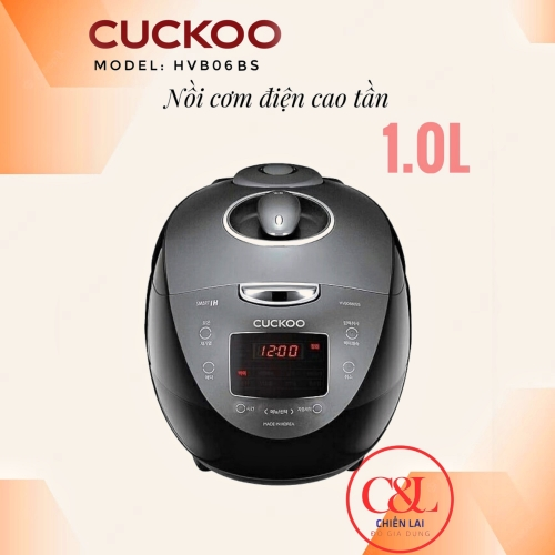 Nồi cơm điện cao tần 1.08L CUCKOO CRP-HVB0680SS