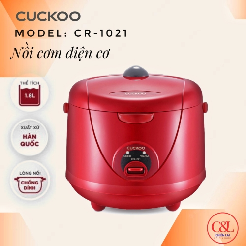 Nồi cơm điện cơ 1.8L CUCKOO CR-1021