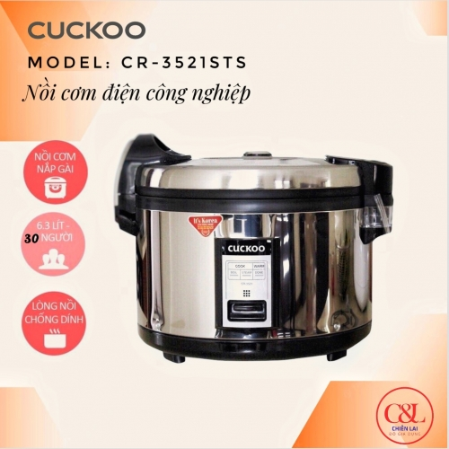 Nồi cơm công nghiệp Cuckoo 6.3L CR-3521