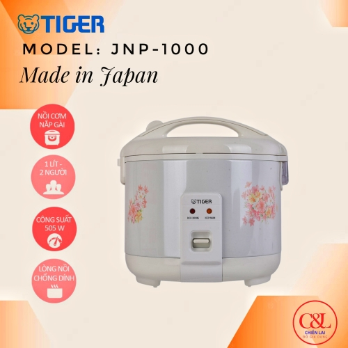 Nồi cơm điện Tiger 1L JNP-1000
