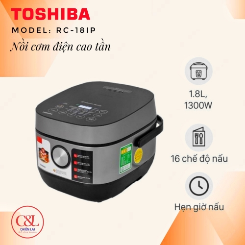 Nồi cơm điện cao tần Toshiba RC-18IP