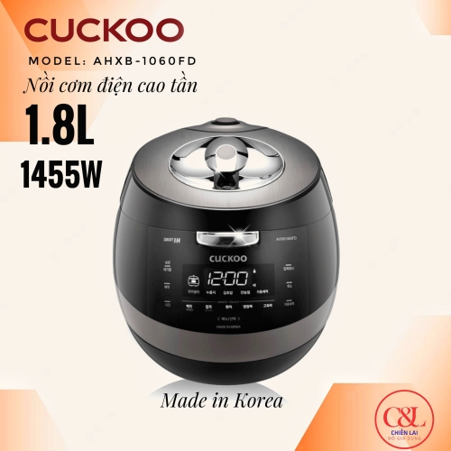 Nồi cơm điện cao tần Cuckoo 1.8L AHXB-1060FD