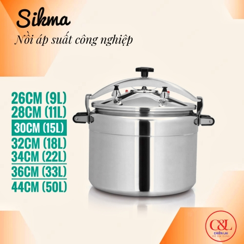 Nồi áp suất công nghiệp 26cm/28cm/30cm/32cm