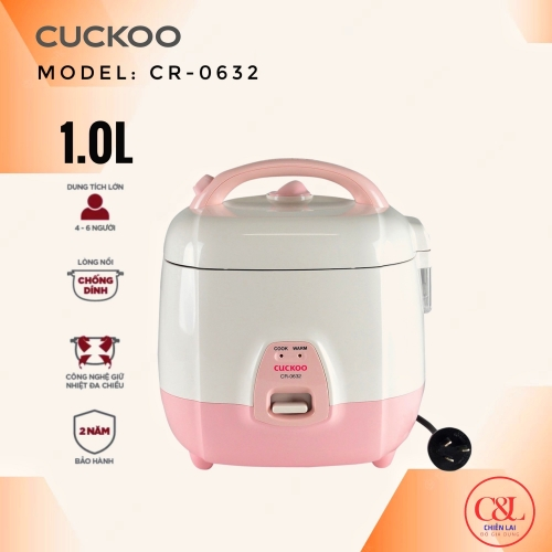 Nồi cơm điện 1L Cuckoo CR-0632