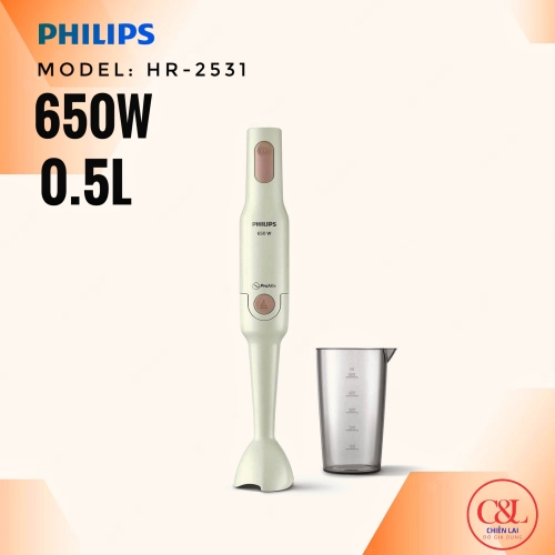Máy xay sinh tố cầm tay Philips HR2531