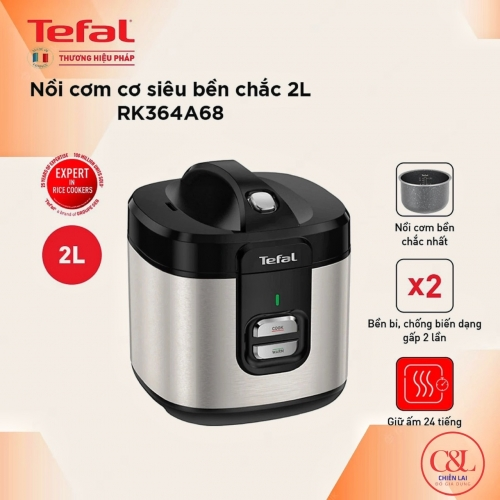 NỒI CƠM ĐIỆN 2L TEFAL RK364A68