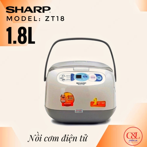 Nồi cơm điện tử Sharp 1.8L ZT18