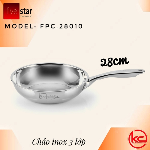 CHẢO INOX FIVE STAR INOX 304 3 LỚP
