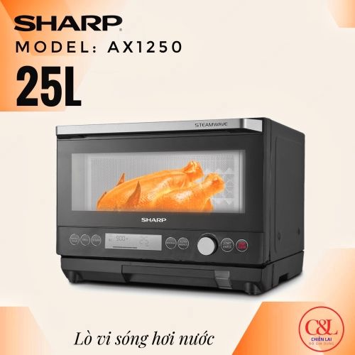 Lò vi sóng hơi nước Sharp AX-1250VN 25L