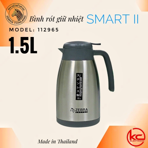 Bình giữ nhiệt Inox Smart II 1.5L Zebra 112965