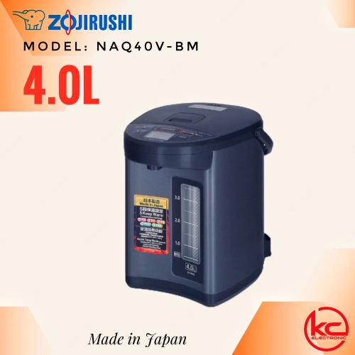 Bình thủy điện Zojirushi CD-NAQ40V-BM 4L
