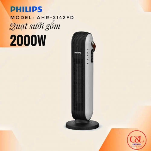 Quạt sưởi gốm Philips AHR2142FD