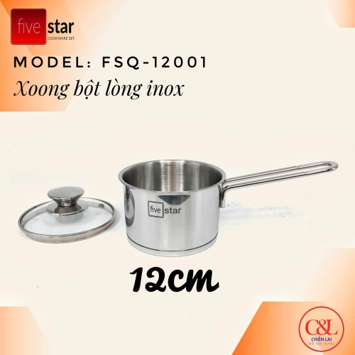Quánh inox Fivestar 12cm FSQ12001