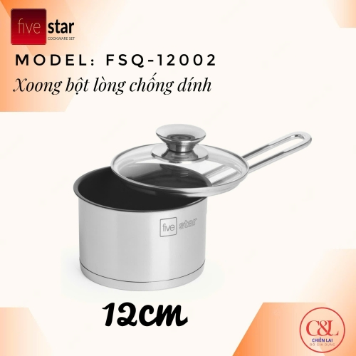 Quánh inox Fivestar 12cm FSQ12002