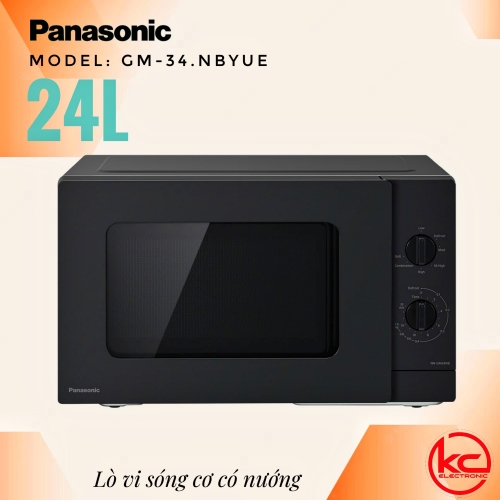 Lò vi sóng có nướng Panasonic NN-GM34NBYUE 24 lít