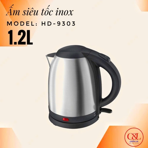 ẤM SIÊU TỐC 1.2L PHILIPS HD-9303