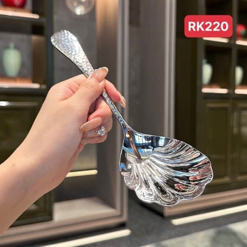 Muôi inox vỏ sò Rk220