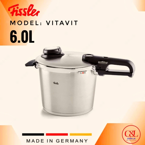 Nồi áp suất đun từ Fissler Vitavit 6L