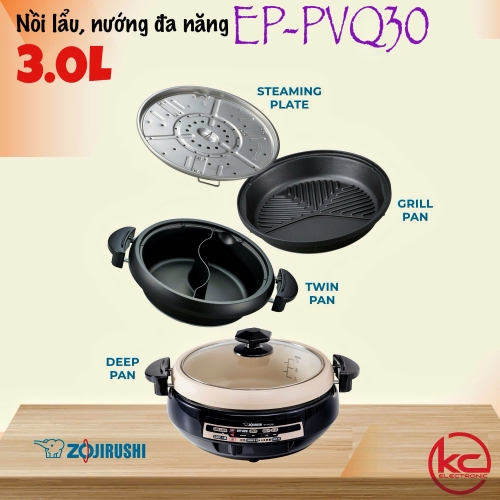 Nồi lẩu điện 4in1 Zojirushi EP-PVQ30