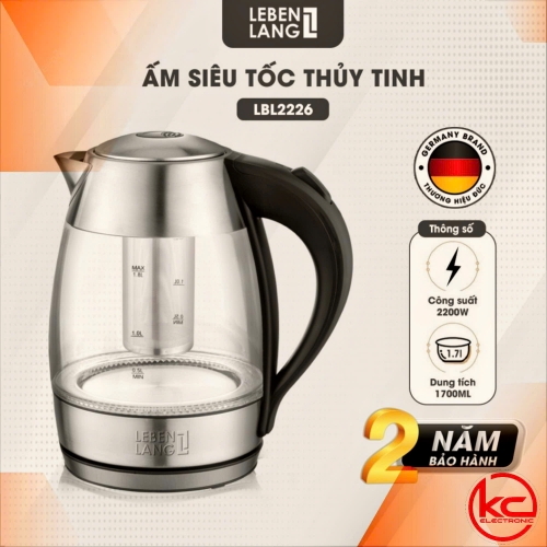 Siêu Tốc Thủy Tinh Lebenlang 1.8l LBLB2226