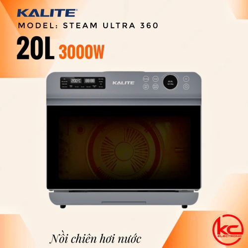 Nồi chiên hơi nước 20L KALITE STEAM ULTRA 360