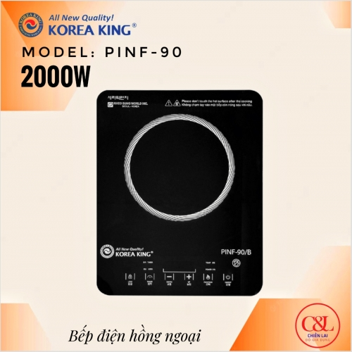Bếp hồng ngoại Korea King PINF-90/B