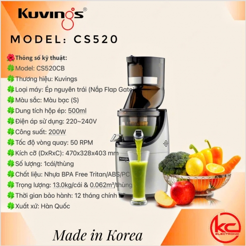 Máy ép chậm Kuvings CS520CB