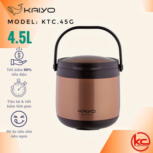 Nồi ủ chân không Kaiyo 4,5L