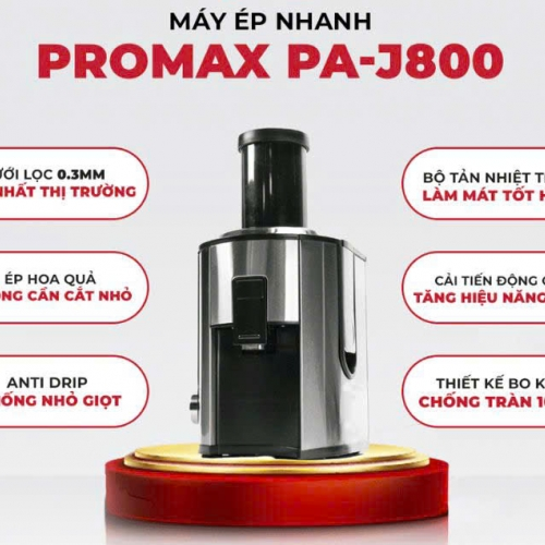 Máy ép trái cây Promax PA-J800