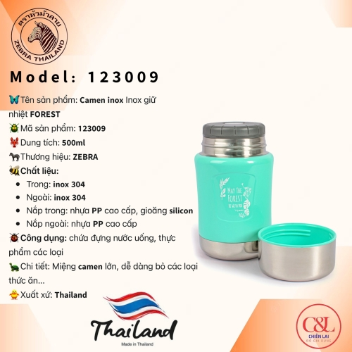 Bình giữ nhiệt 𝗶𝗻𝗼𝘅 𝗙𝗢𝗥𝗘𝗦𝗧 123009